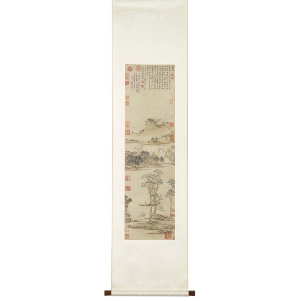 Spring in Jiangnan, Wen Zhengming, Ming Dynasty , Scroll