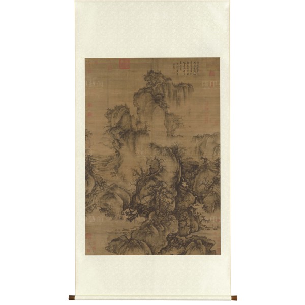 Early Spring, Guo Xi, Song Dynasty, Scroll (ORIGINAL SIZE)