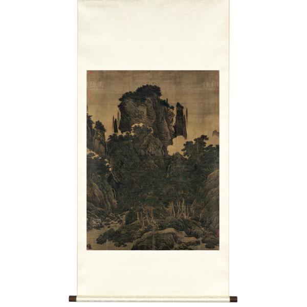 Wind in Pines Among a Myriad Valleys, Li Tang, Song Dynasty, Scroll (M)