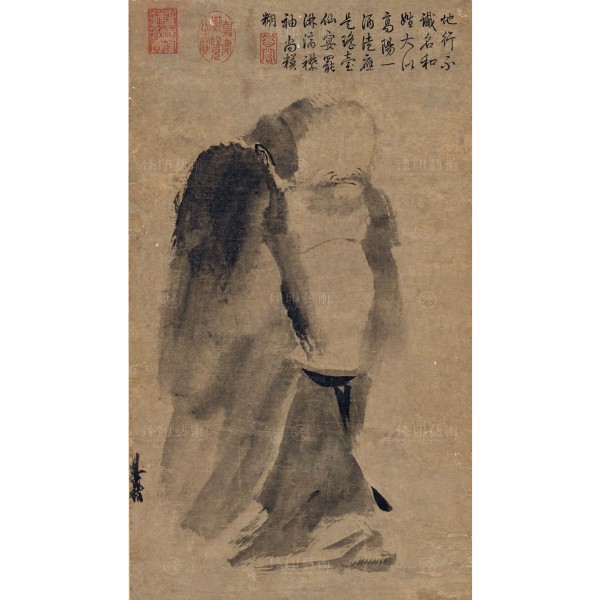 Ink figure, Liang Kai, Song Dynasty, Giclée