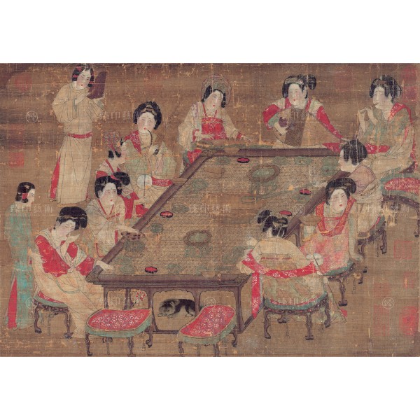 A Palace Concert, Tang Dynasty, Giclée    