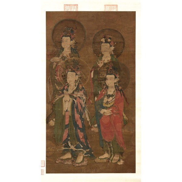 Expounding the Sutra, Yuan Dynasty, Giclée (Right)