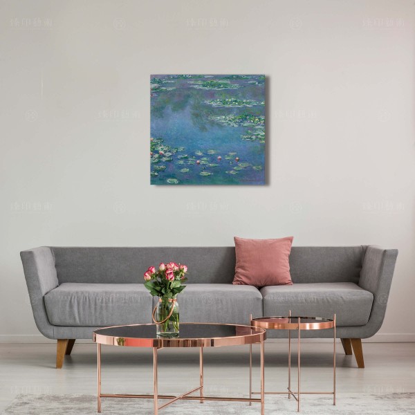 Water Lilies, ClaudeMonet, Canvas Frames