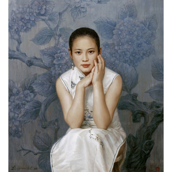 Li Zi-jian, Hunan Girl．Dan-hui (M), Giclee