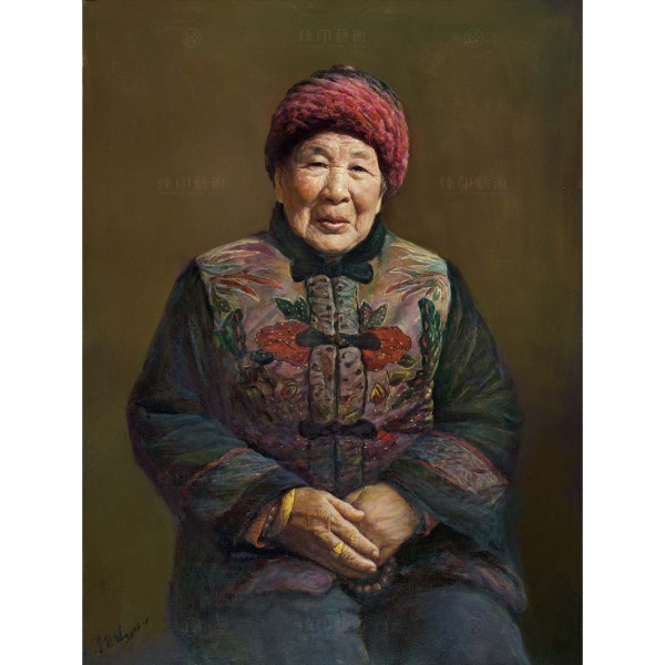 Li Zi-jian, Elderly Life (M), Giclee