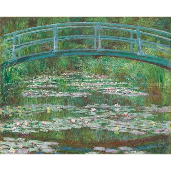 The Japanese Footbridge, Claude Monet, Giclée