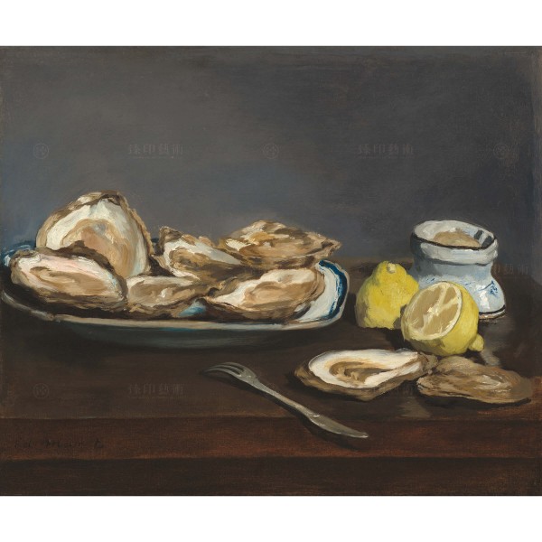 Oysters, Édouard Manet, Giclée