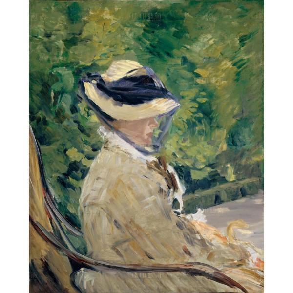 Madame Manet (Suzanne Leenhoff, 1830–1906) at Bellevue, Édouard Manet, Giclée