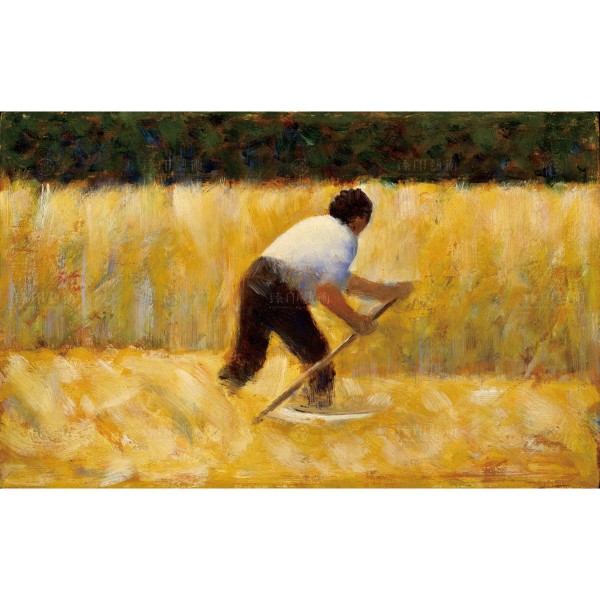 The Mower, Georges Seurat, Giclée
