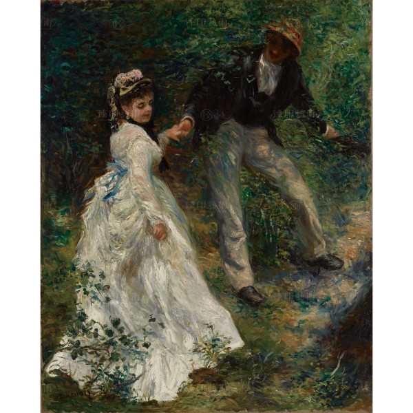 La Promenade, Pierre-Auguste Renoir, Giclée