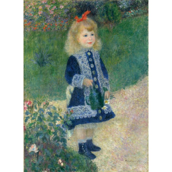 A Girl with a Watering Can, Auguste Renoir, Giclée