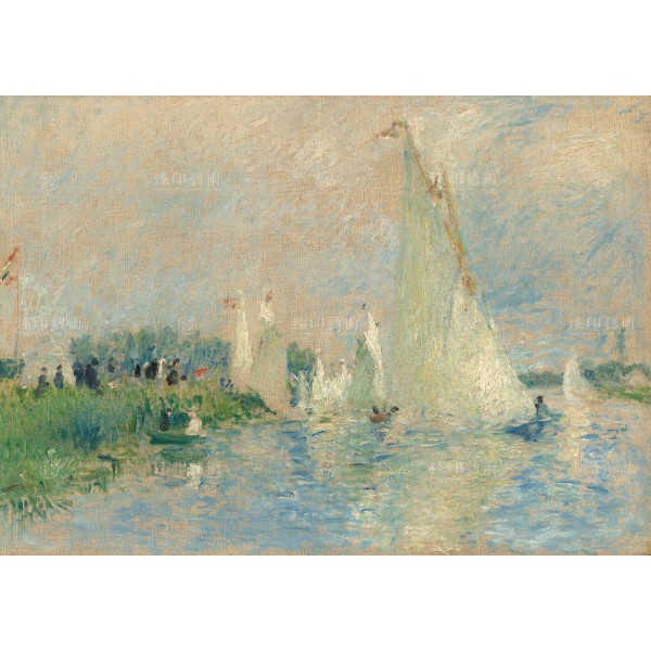 Regatta at Argenteuil, Auguste Renoir, Giclée