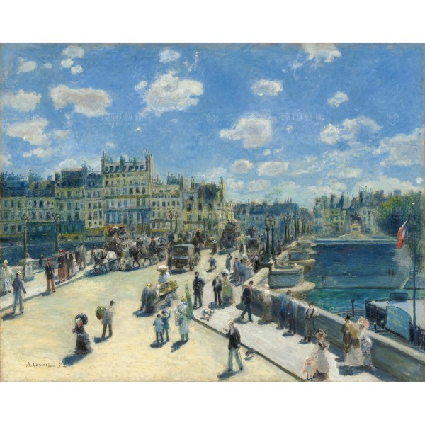 Pont Neuf, Paris, Auguste Renoir, Giclée