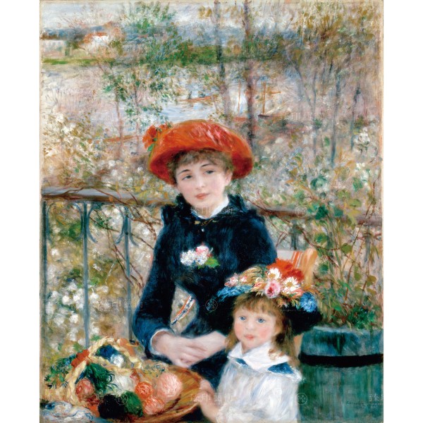Two Sisters (On the Terrace), Auguste Renoir, Giclée