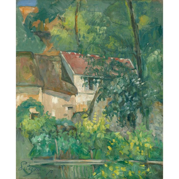 House of Père Lacroix, Paul Cézanne, Giclée
