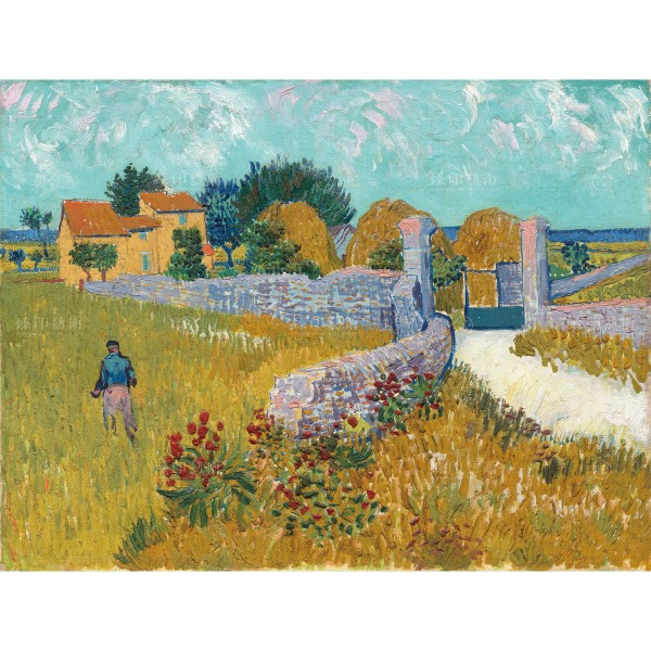 Farmhouse in Provence, Vincent Van Gogh, Giclée