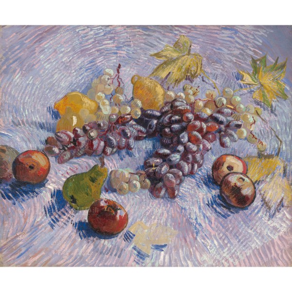 Grapes, Lemons, Pears, and Apples, Vincent Van Gogh, Giclée